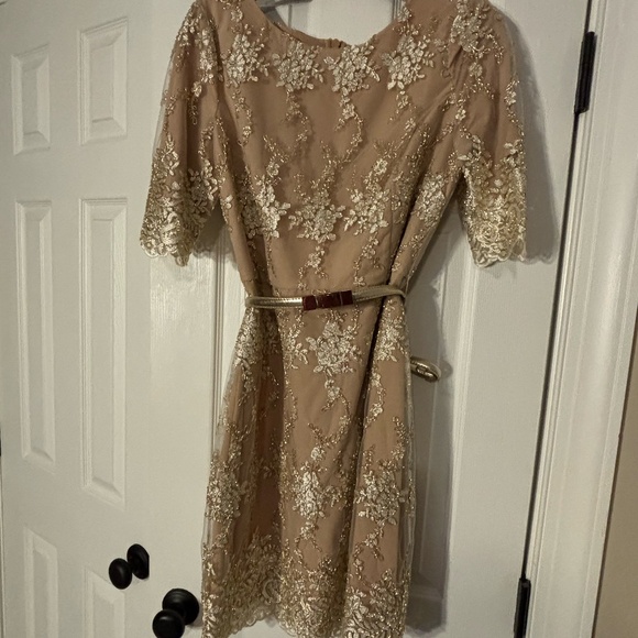 Thrifted Dresses:  Belle Badgley Mischka Cocktail Dress, Size 8, New With Tags